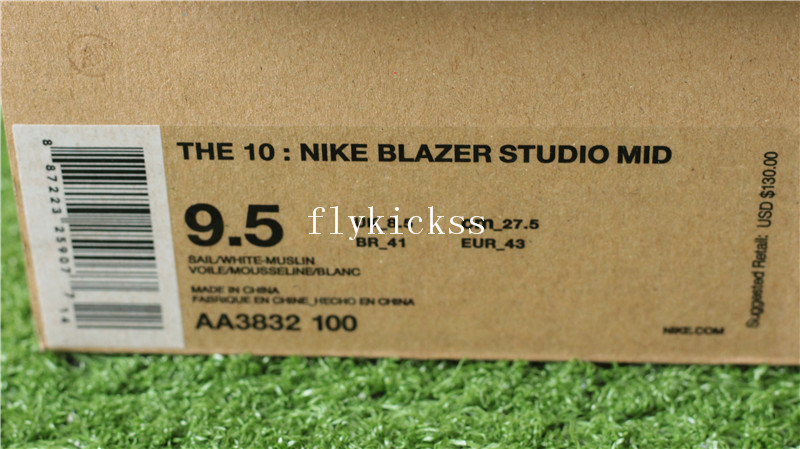 Update Version Off White x Nike Air Blazer Studio Mid